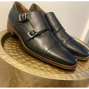 Men’s Nordstroms brand “Dale cap toe monk” shoe, size 12